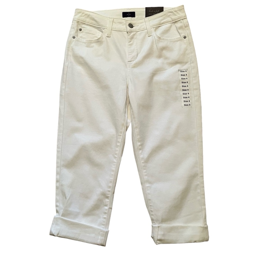 NYDJ White Crop Jean 4